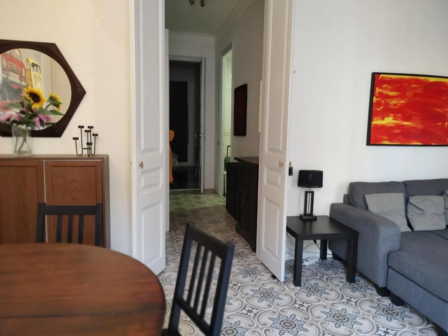 Daire Spacious Aptmt Close To Pl Universidad And Pl Catalunya, 2,5 Bedrooms, Balcony, Heating, Elevator Min 31 Nights Barselona İspanya